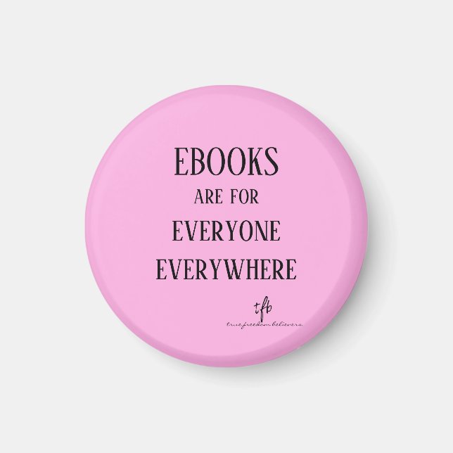 Ebooks Everyone Everywhere Magnet (Front)