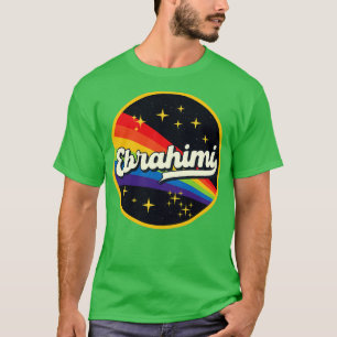 Ebrahimi Rainbow In Space Vintage Style T-Shirt