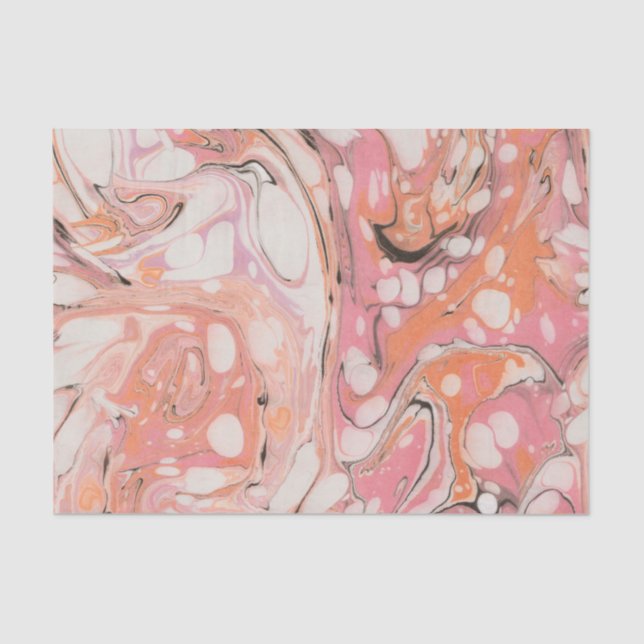 Ebru (Water Marble) Tissue Paper (Front)