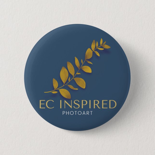 EC Inspired PhotoArt Brand 6 Cm Round Badge (Front)