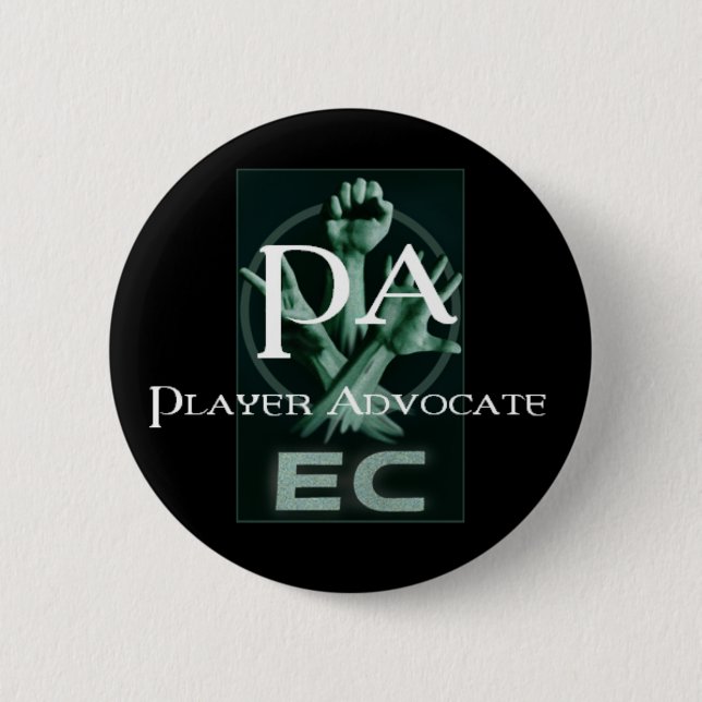 EC Logo Player Advocate Button (Front)