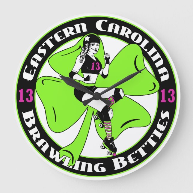 ECBB round clock (Front)