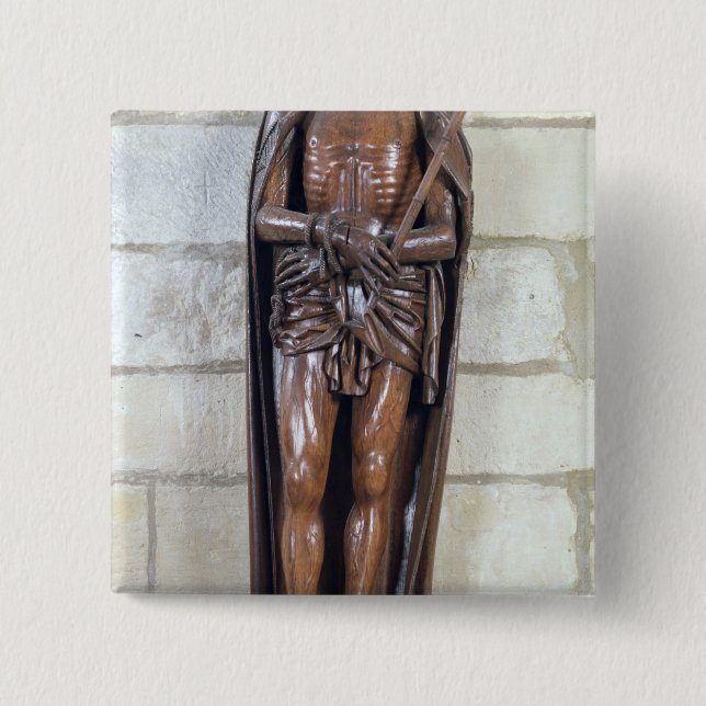 Ecce Homo 15 Cm Square Badge (Front)
