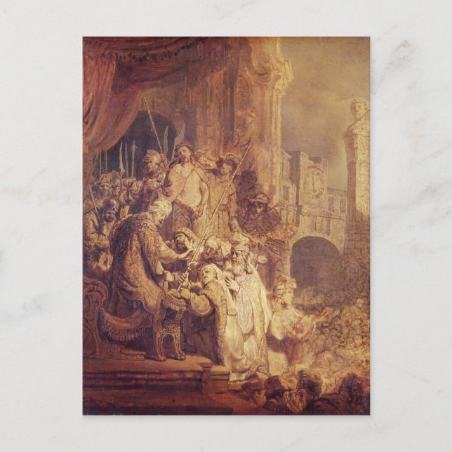 Ecce Homo, 1634 Postcard (Front)
