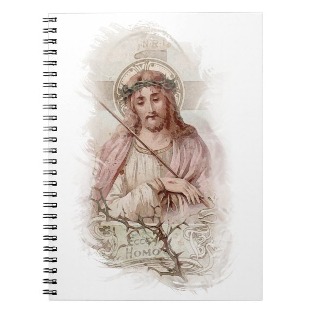 Ecce Homo, Behold the man Notebook (Front)