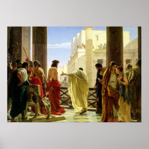 Ecce Homo by Antonio Ciseri Poster
