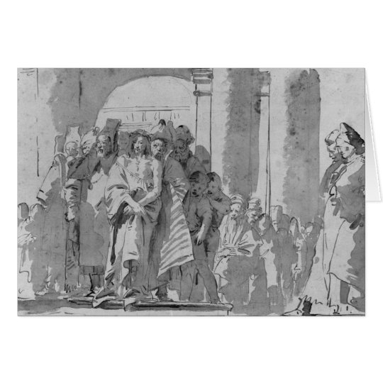 Ecce homo card