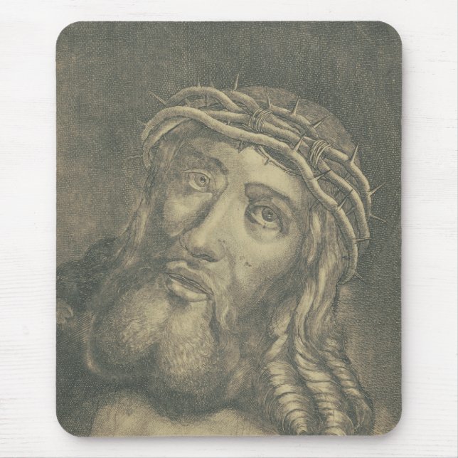 Ecce homo Holy Face of Jesus Mouse Mat (Front)