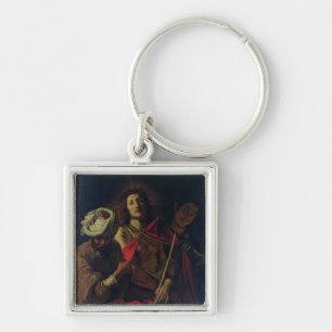 Ecce Homo (oil on canvas) Key Ring