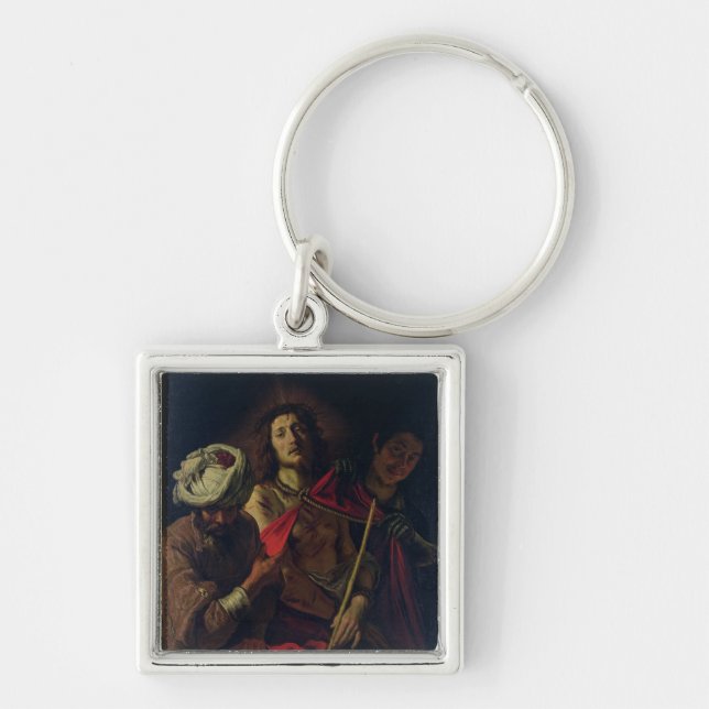Ecce Homo (oil on canvas) Key Ring (Front)