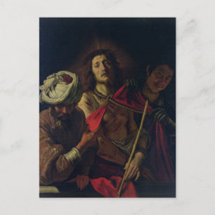 Ecce Homo (oil on canvas) Postcard