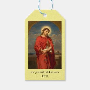 Ecce Homo, Otto Mengelberg, Religious Gift Tags