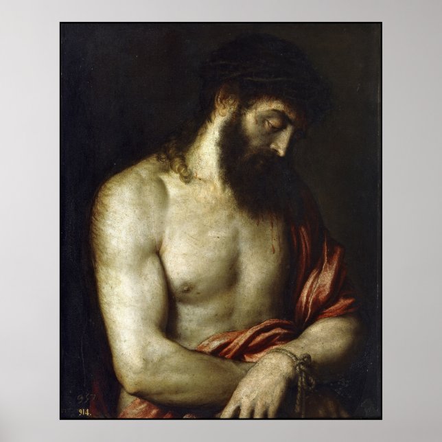 Ecce Homo - Titian - 1547 Poster (Front)