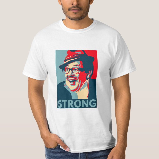 Eccentric Comedy Character Men’s T-Shirt (Front)