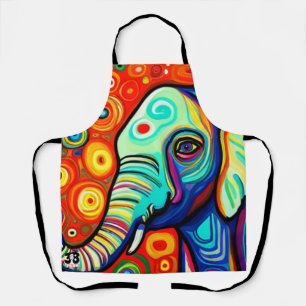 Eccentric Elephant Apron