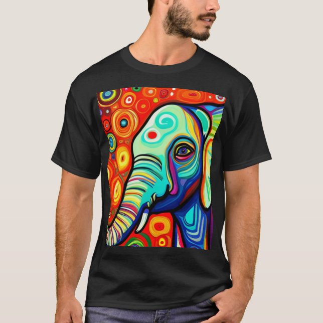 Eccentric Elephant T-Shirt (Front)