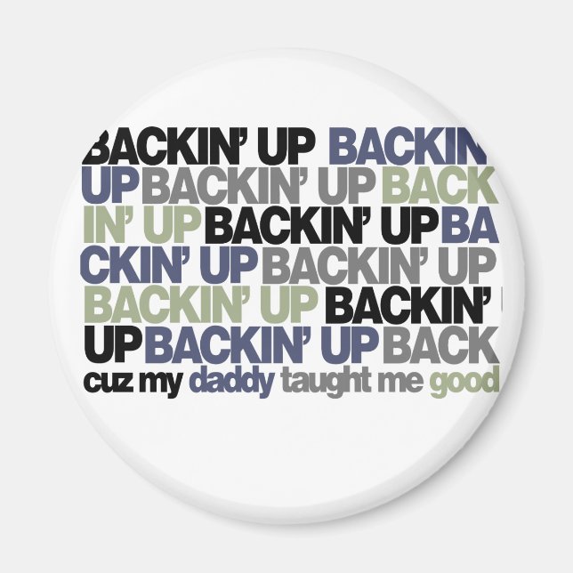 Eccentric Witness Lady Magnet (Front)