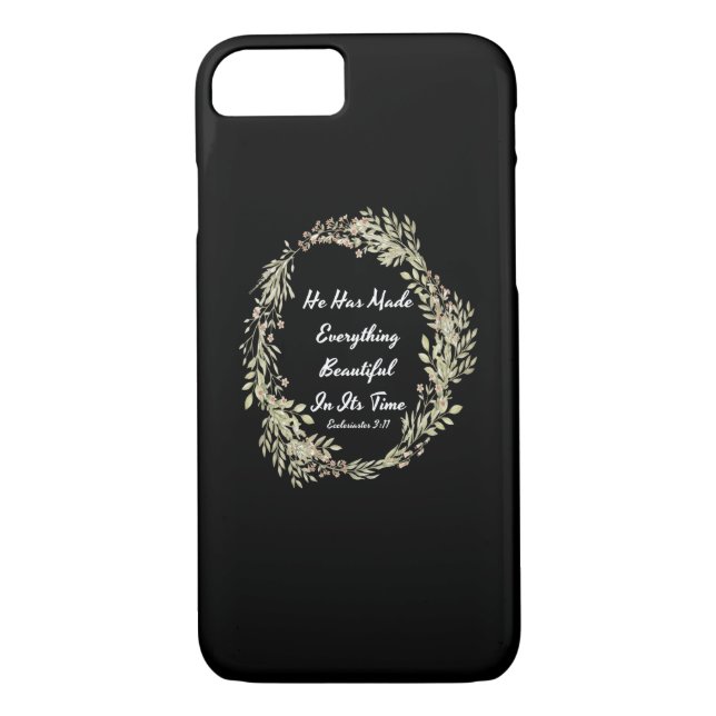 Ecclesiastes 311 NIV - Bible Verse Case-Mate iPhone Case (Back)