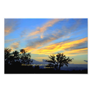 Ecclesiastes 3:11 He has made everything beautiful Photo Print