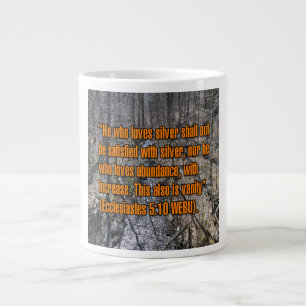 Ecclesiastes 5:10 WEBU Mug