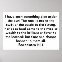 Ecclesiastes 9:11
