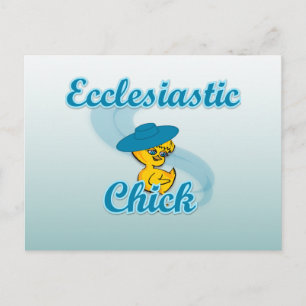 Ecclesiastic Chick #3 Postcard