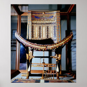 Ecclesiastical chair, from the tomb of poster