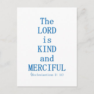 Ecclesiasticus 2: 11 postcard