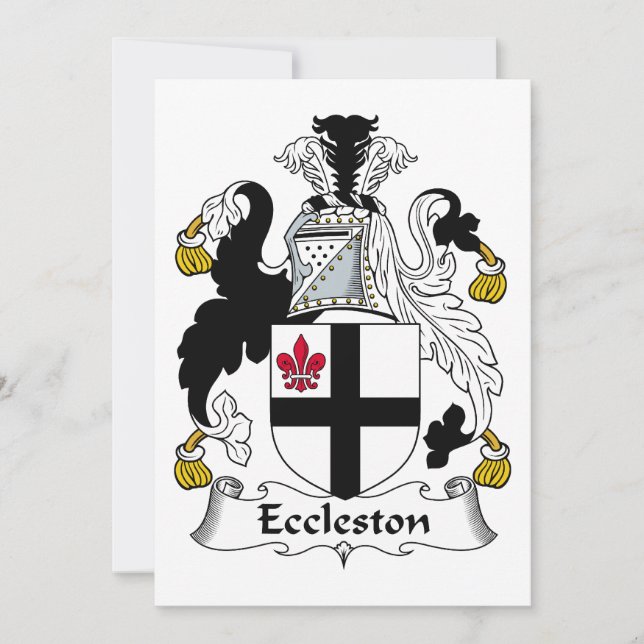 Eccleston Family Crest (Front)