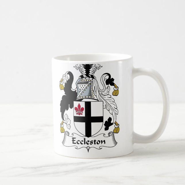 Eccleston Family Crest Coffee Mug (Right)