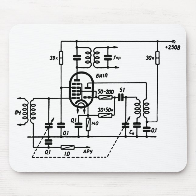ECH81 Frequency Converter Mouse Pad (Front)