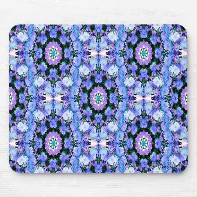 Echanicea in blue.... mouse mat (Front)
