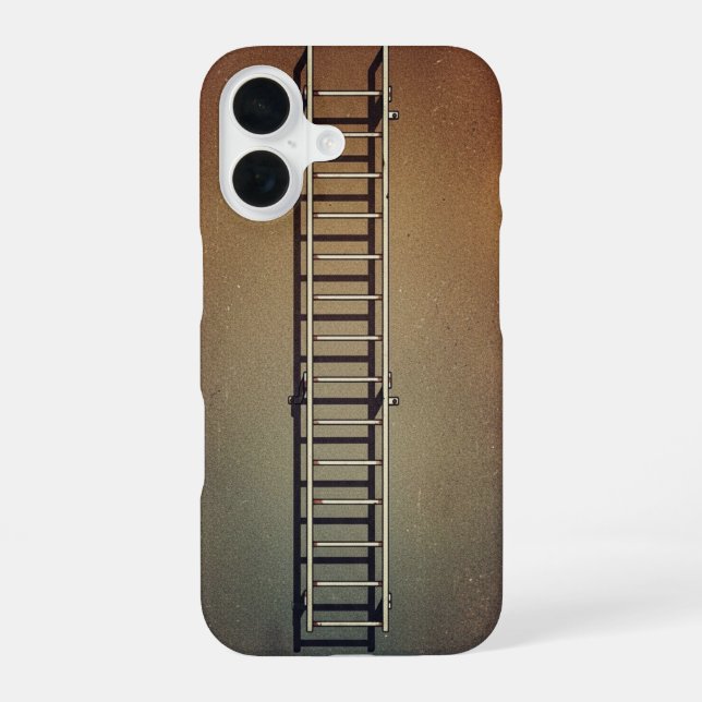 Échelle de Secours Rétro iPhone 16 Case (Back)