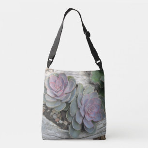 Echeveria Succulent Crossbody Bag