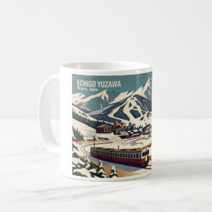Echigo Yuzawa 越後湯沢 Niigata - マグカップ Coffee Mug
