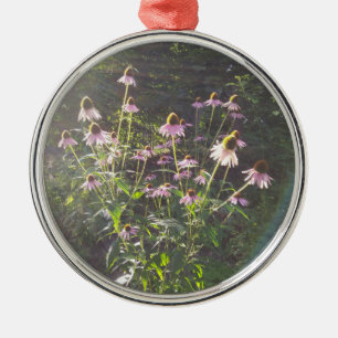 Echinacea Flowers in the Sun Metal Tree Decoration