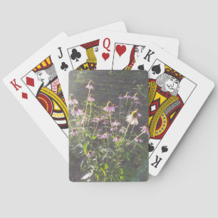Echinacea Flowers in the Sun Playing Cards