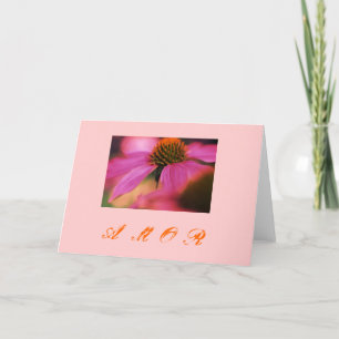 "Echinacea y amor" Holiday Card