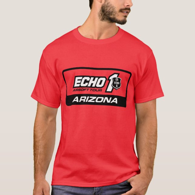 Echo1USA Echo1 Airsoft Tour Arizona T-Shirt (Front)