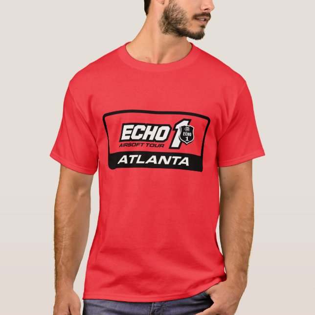Echo1USA Echo1 Airsoft Tour Atlanta T-Shirt (Front)
