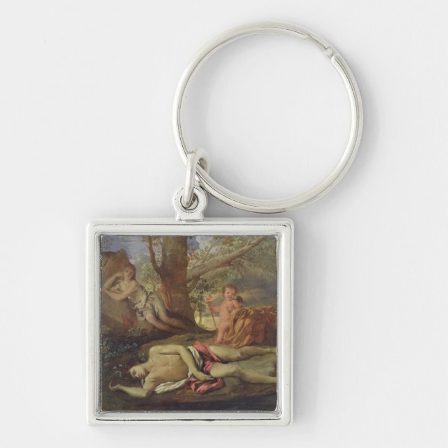 Echo and Narcissus Key Ring (Front)