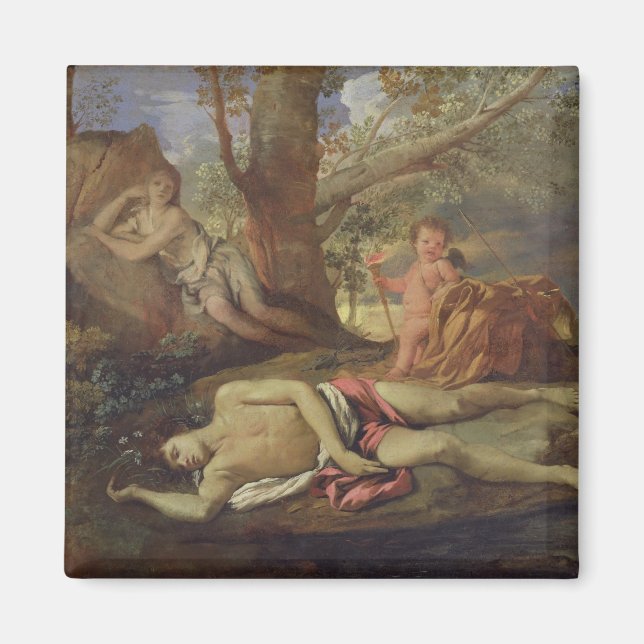 Echo and Narcissus Magnet (Front)