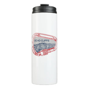 Echo Cliffs California Rock Climbing Carabiner Thermal Tumbler