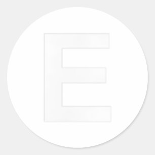 Echo Company Cadre Rank Shirt  Summerall Guard Classic Round Sticker