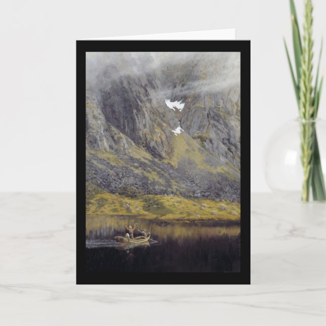 Echo  (EKKO on the Fjord) Holiday Card (Front)