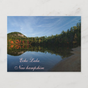 Echo Lake New Hampshire   Postcard