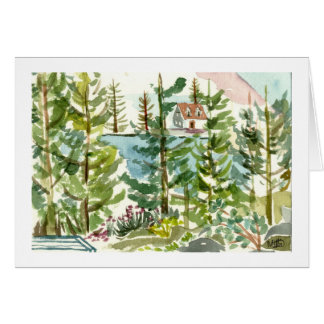 Echo Lake watercolor