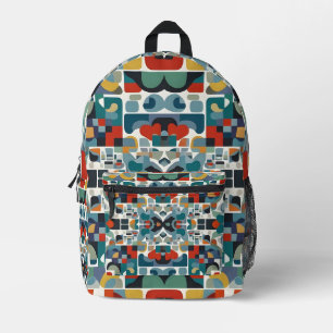 "Echo Mist Printed Backpack