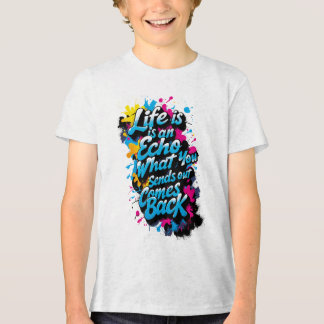 Echo of Life T-shirt Tri-Blend Shirt