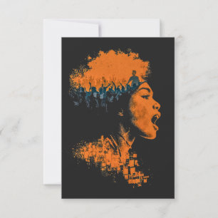 Echo of the Crowd Thank You Card